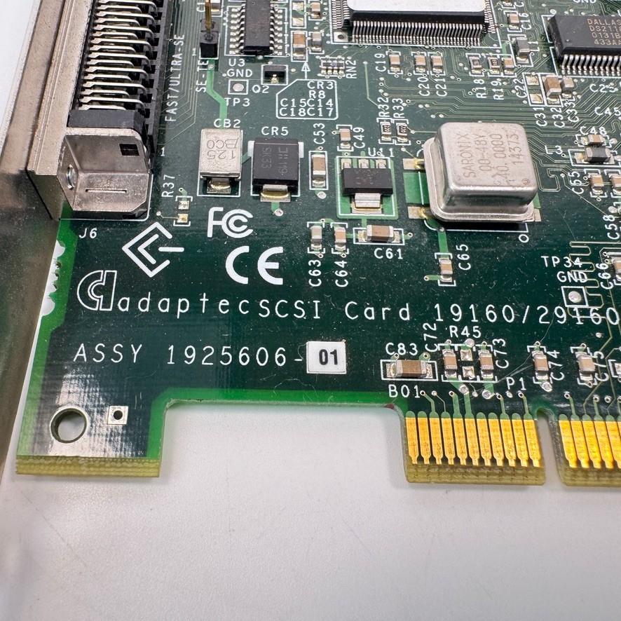 Adaptec 19160/29160N SCSI Interface Card LVD Controller Adapter PCI 1925606