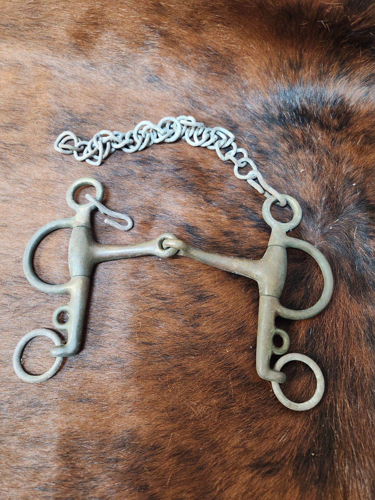 5 INCH SNAFFLE PELHAM USED TACK