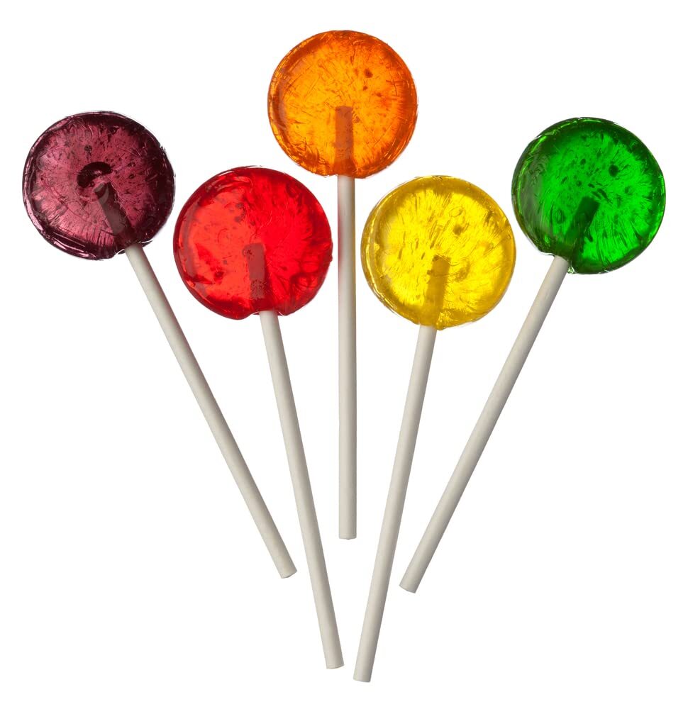 Lollipops - Classic Lollipops - Candy Suckers - Assorted Flavors - Bulk