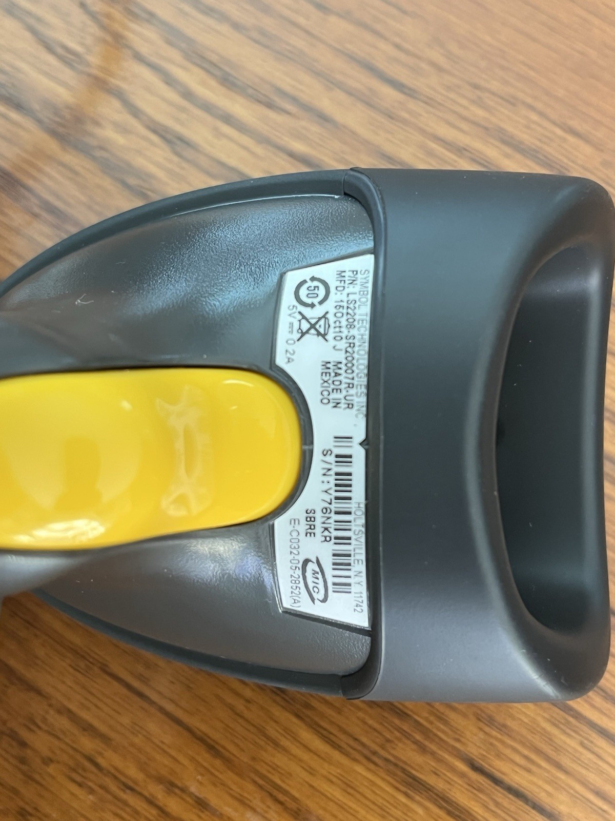 Symbol LS2208-SR20007R-UR Barcode USB Scanner