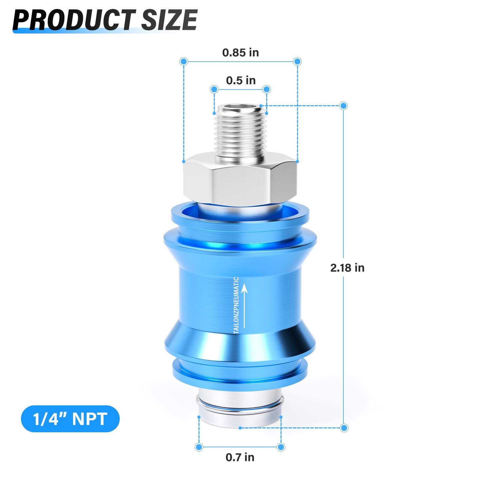 2 PCS 1/4 Inch Sliding Switch Hand Slide Valve Manual Flow Control HSV08