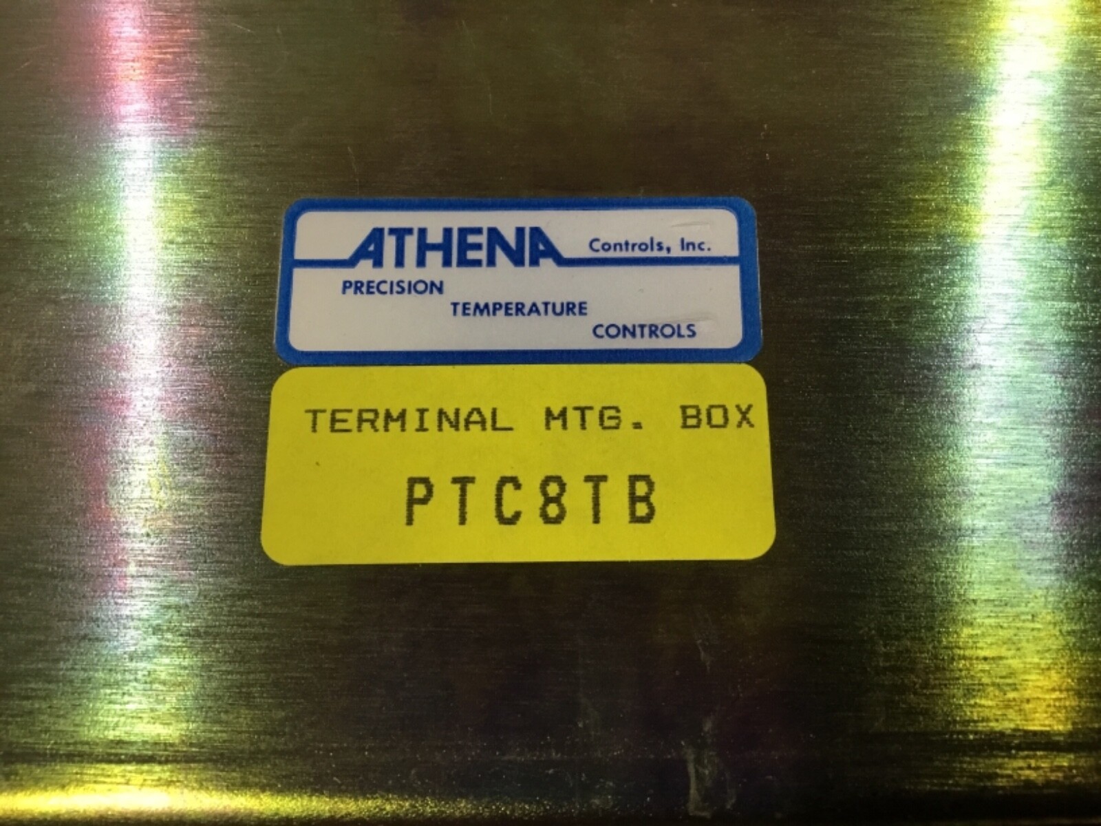 Athena Temperature Controls PTC8TB Terminal Mounting Box #15F90