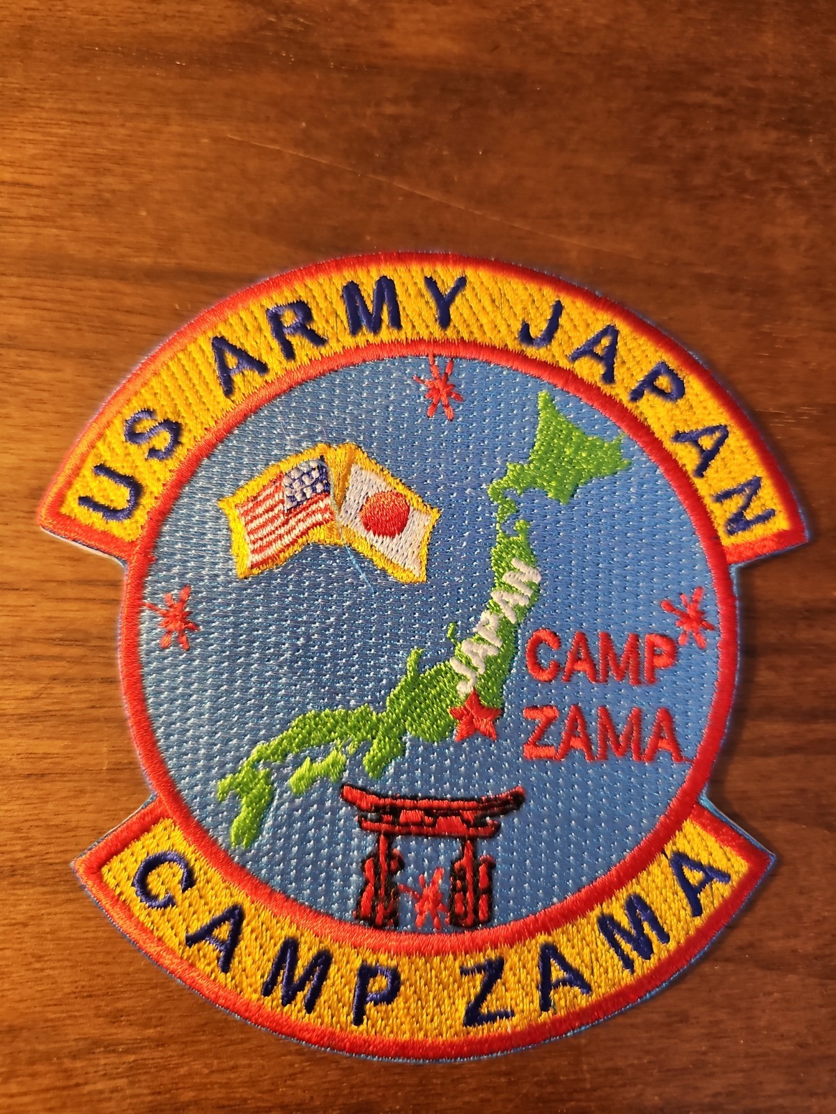 US ARMY POST PATCH, CAMP ZAMA, JAPAN    Y