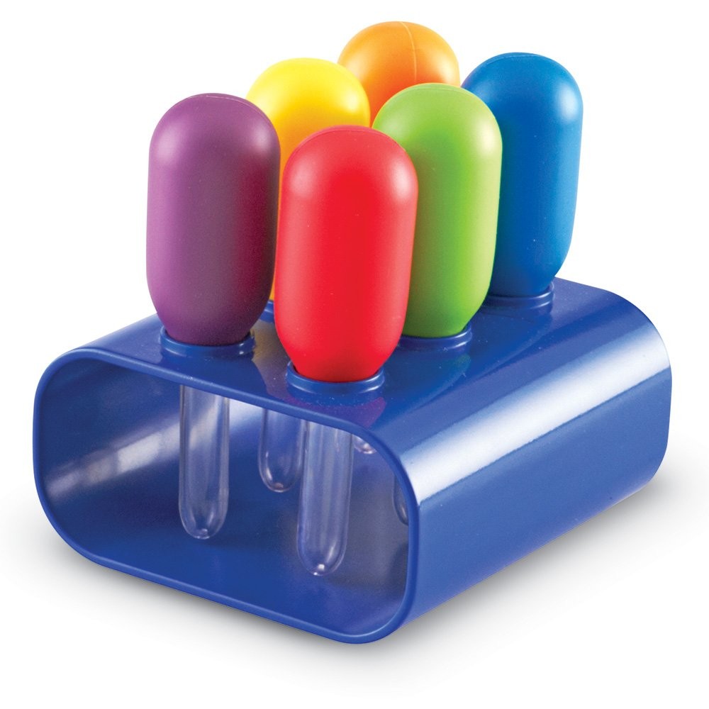 Learning Resources Primary Science Jumbo Eyedroppers with Stand (ler2779)