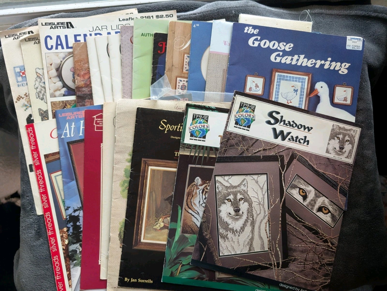 Assorted Cross Stitch Patterns Books Leaflets: You Choose or Create Your Own Lot