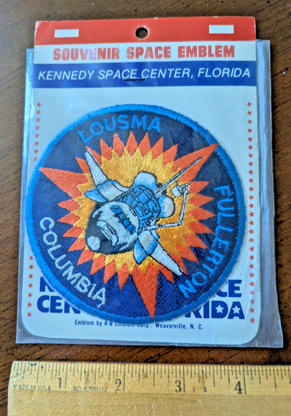 NASA STS-3 1982 Space Shuttle Mission Columbia Vintage Original Patch