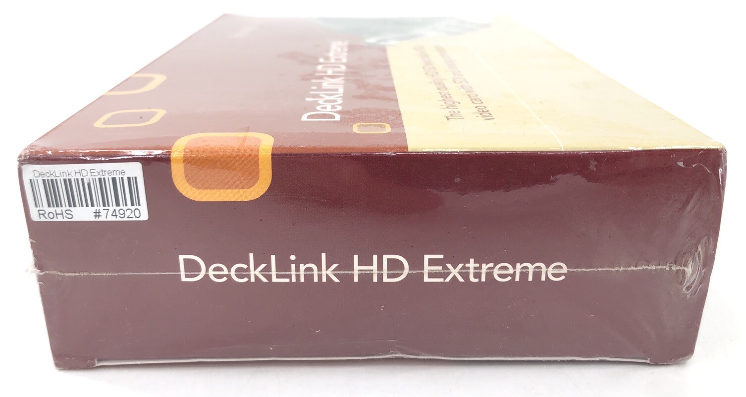 Black Magic Design Decklink HD SD Extreme Capture Card PCIe Video Card SDI New