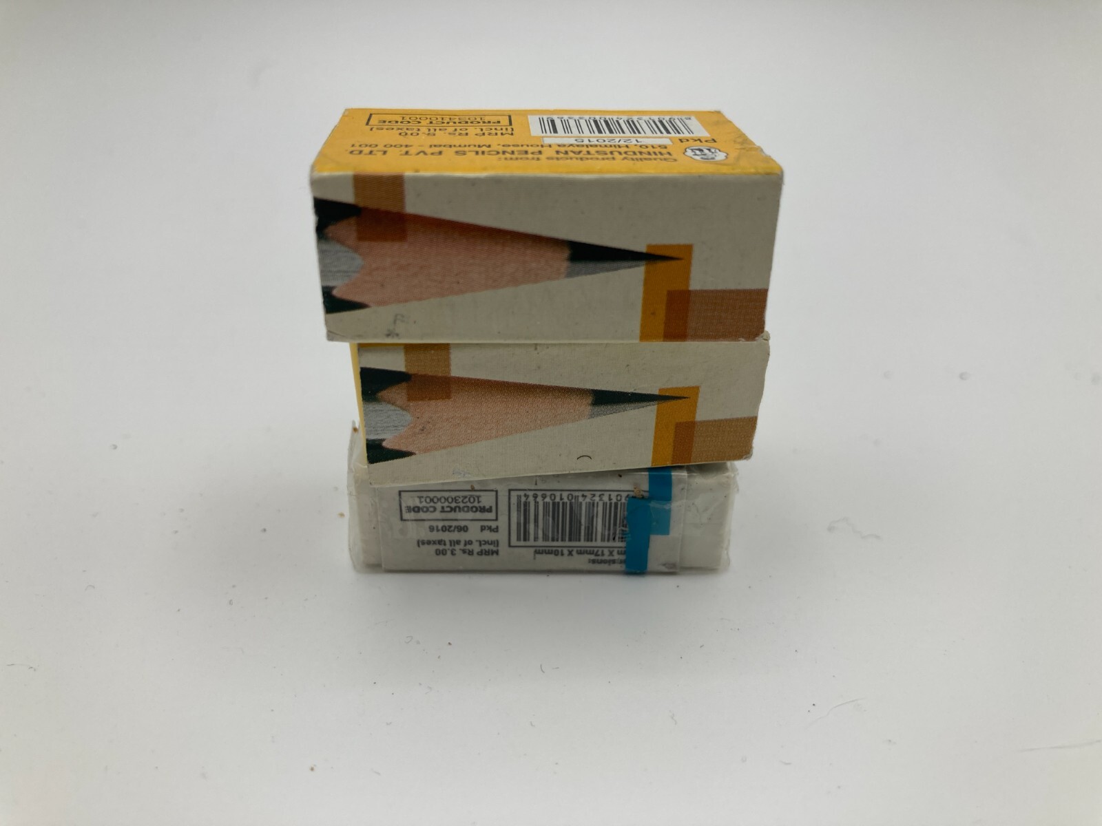 Apsara 2 Yellow Long Point Pencil Sharpener & Non Dust Eraser