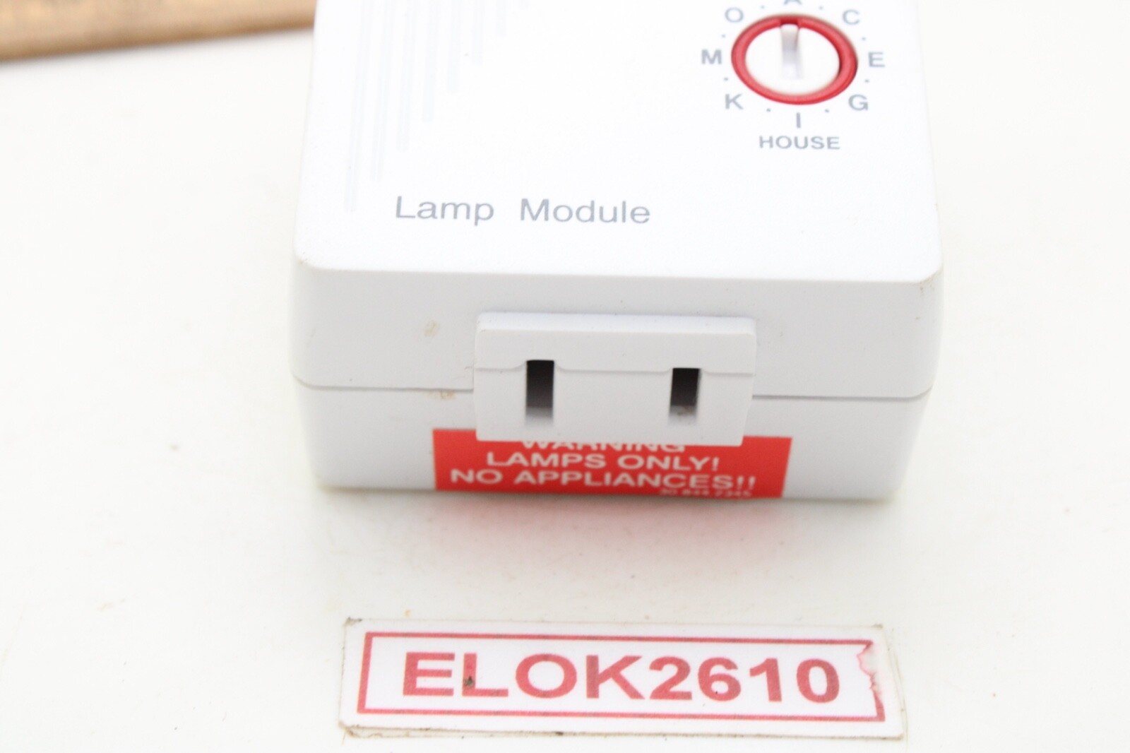 X-10 Powerhouse LM465 Home Minder Lamp Minder Tested