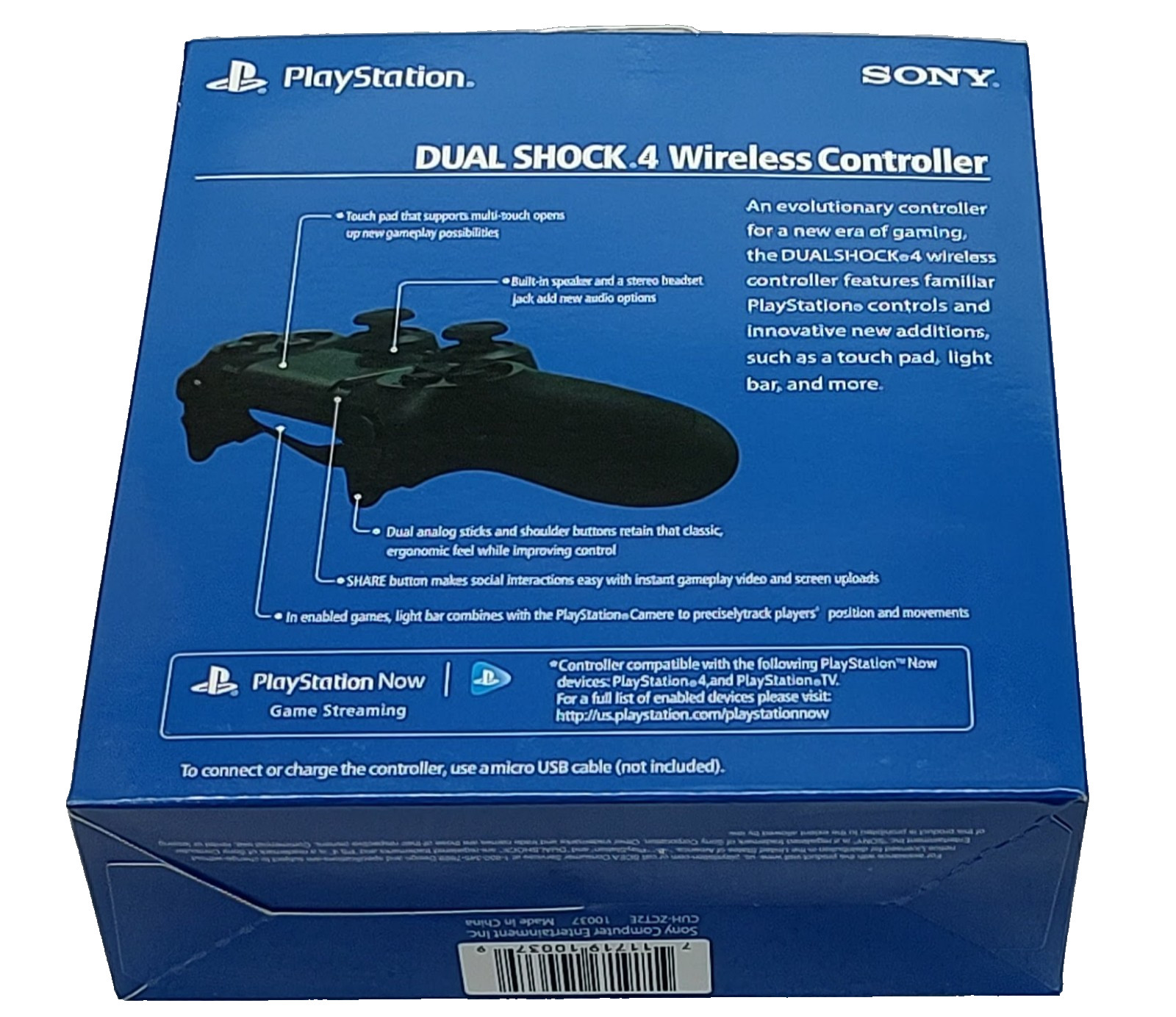 New in Box PS4 DualShock 4 Wireless Controller Black