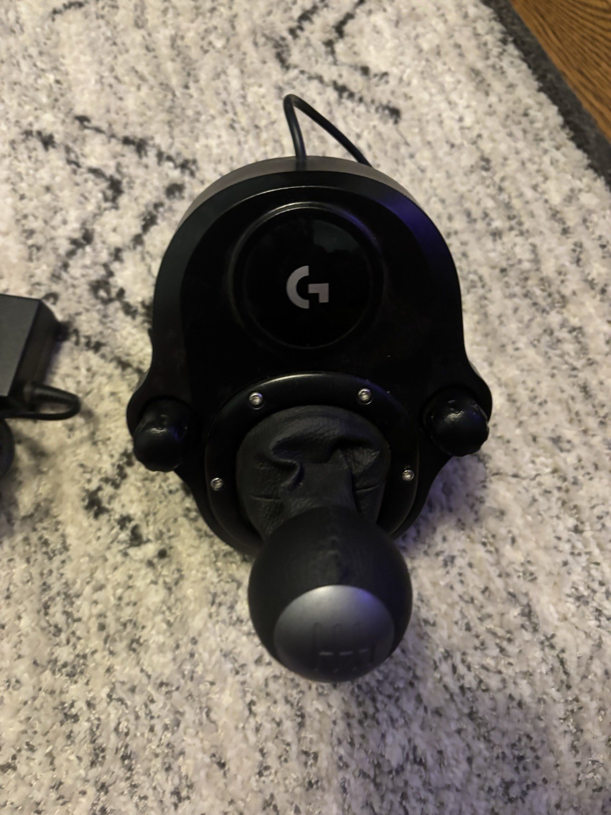 Logitech Steering Wheel, Pedals, Shifter & Power Adapter Bundle