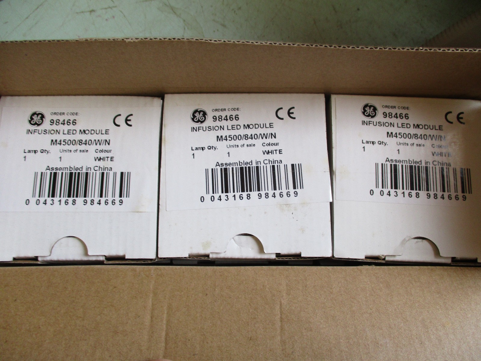 6 PACK GE 98466 Infusion Led Module M4500/840/W/N White M4500 840 W N LB16