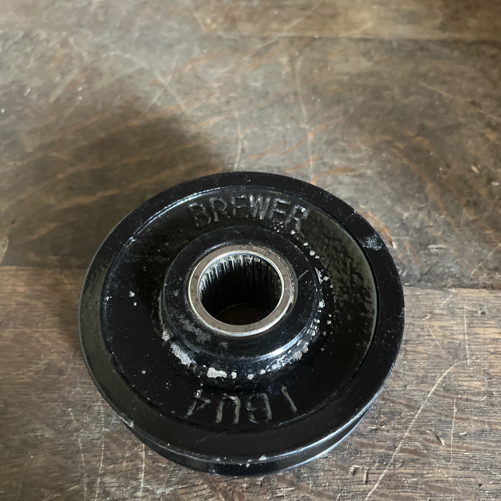 NOS Brewer Machine 1BU4F Idler Pulley 1" Bore