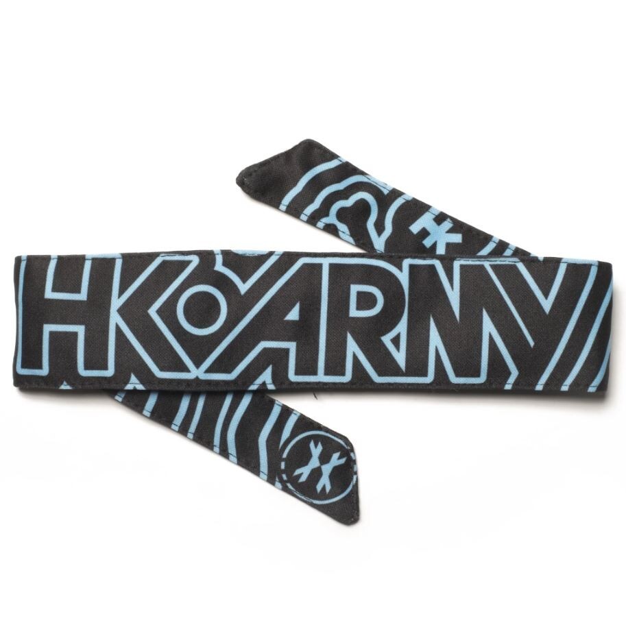 HK Army Headband Pulse Teal Paintball Protective Padded Headband Tie NEW