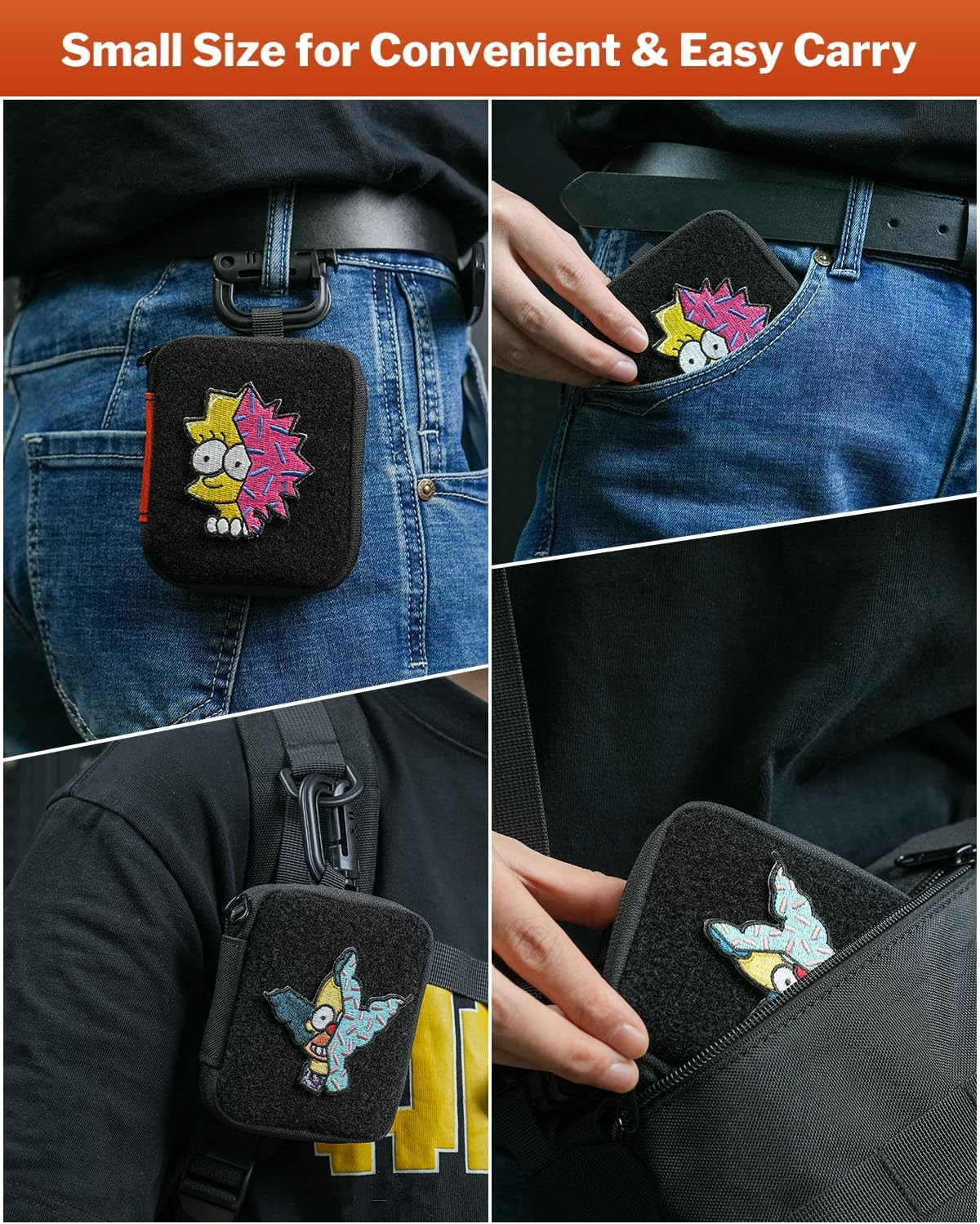 VE34 Mini EDC Organizer - Small Everyday Carry Pouch