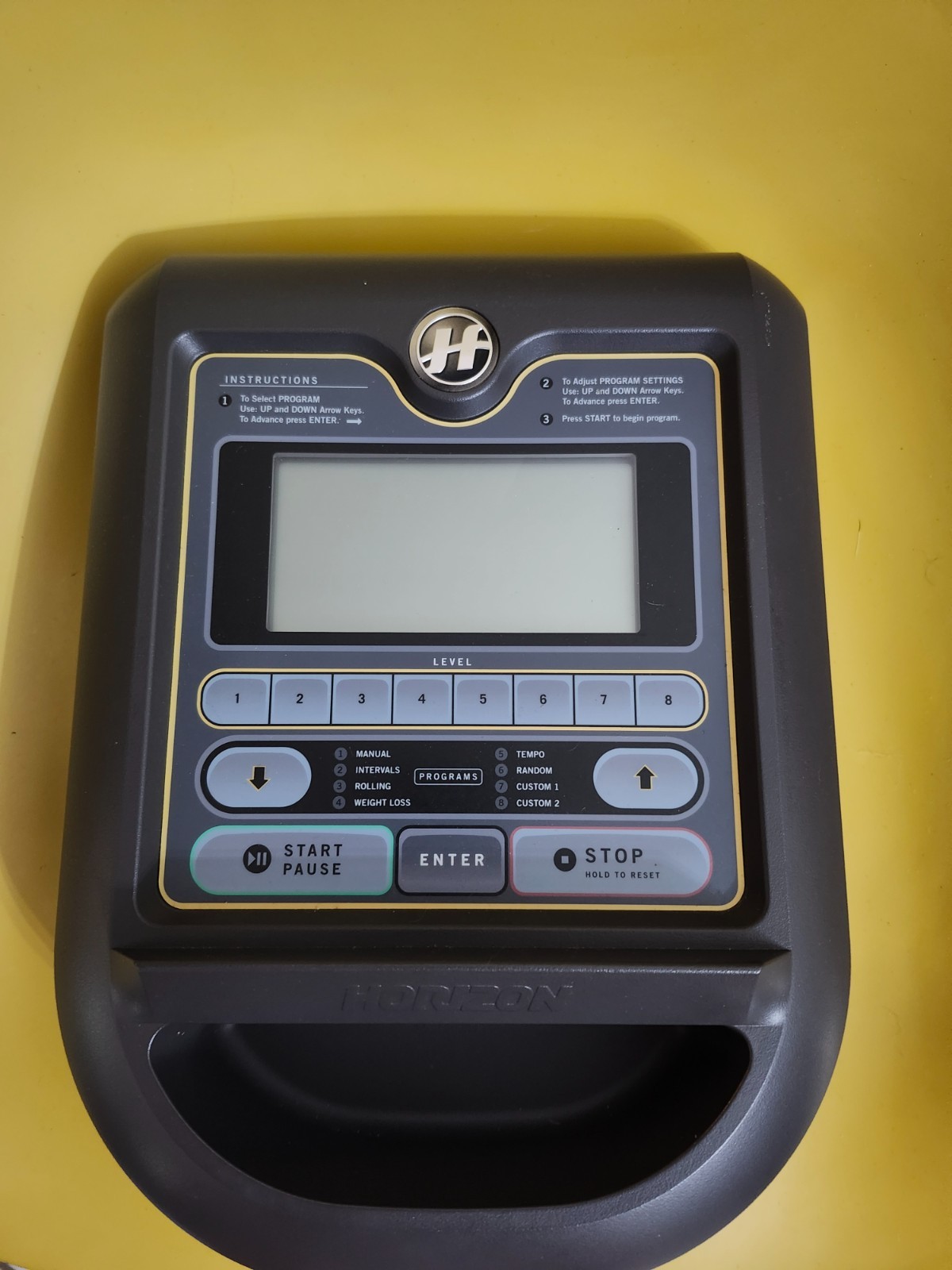 Horizon Recumbant Bike Control Display Panel Computer Unit H102 S502 O80961A