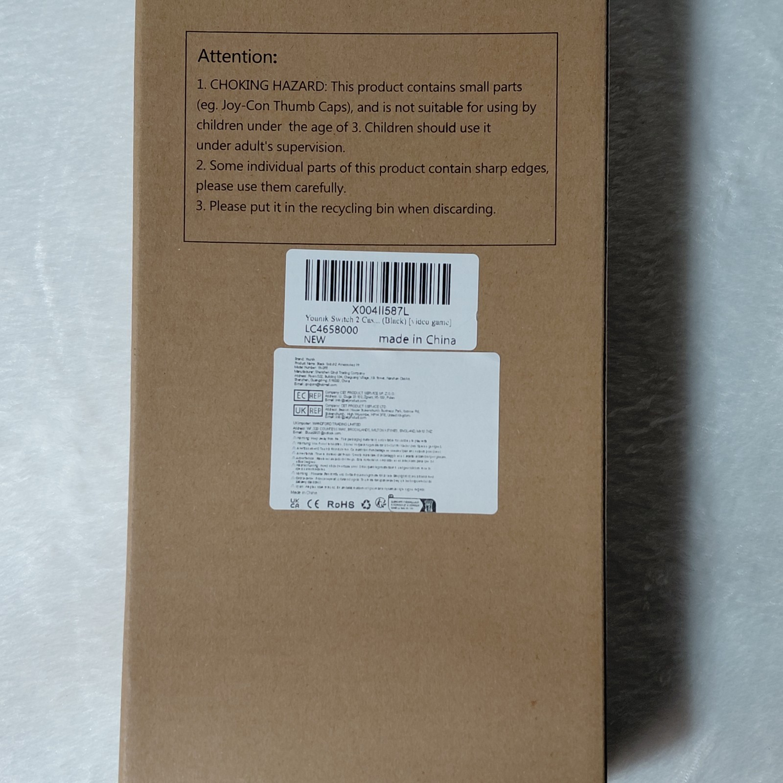 Younik Switch 2 Case Compatible with NS Switch 2 (2025), Carrying Case