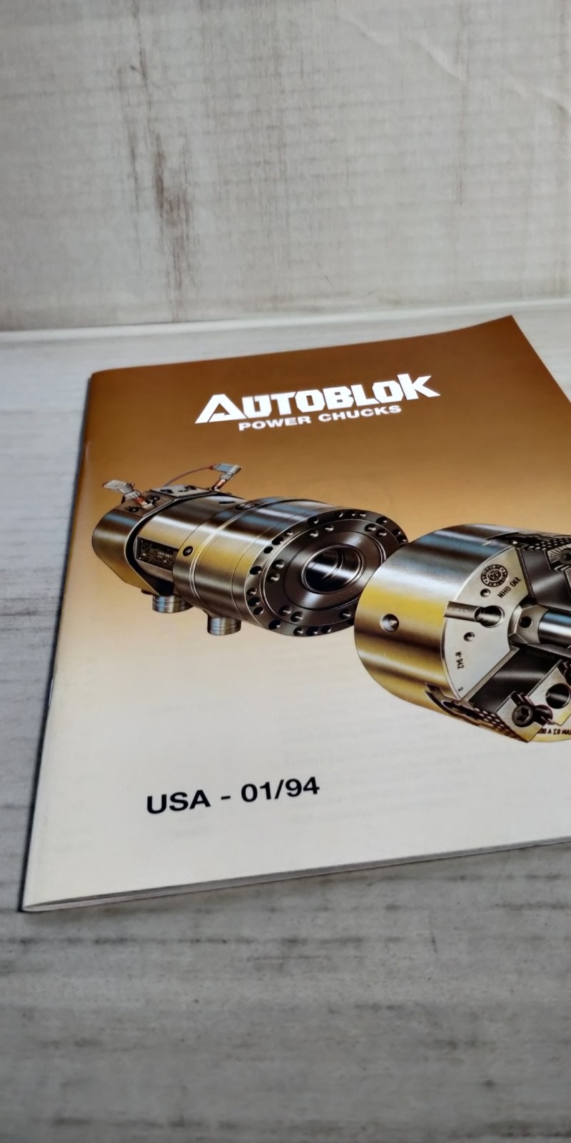 1994 AUTOBLOK POWER CHUCKS catalog C6