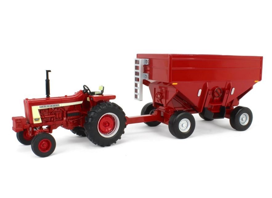 1/32 Farmall 806 Tractor with Gravity Wagon by ERTL