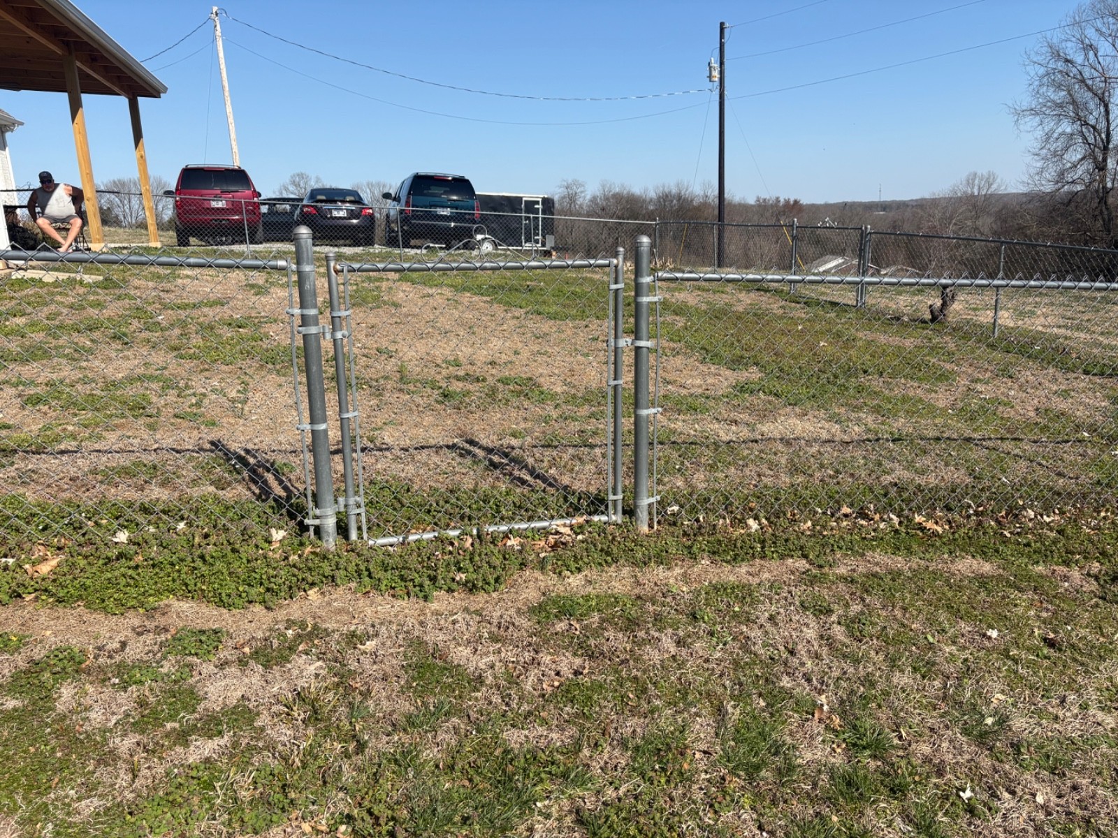 chain link fence