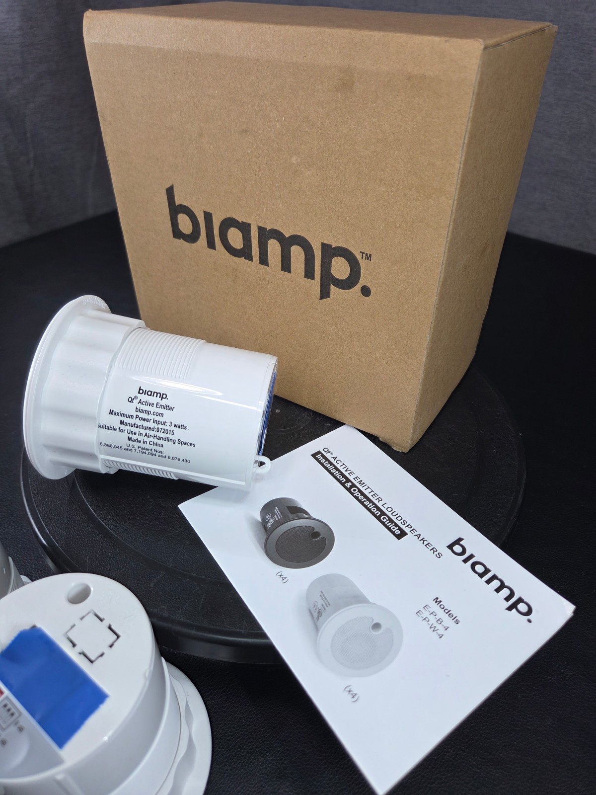 Biamp Cambridge E-P-W-4 Qt Active Emitters (4-Pack) – NEW FAST SHIP!💨✅