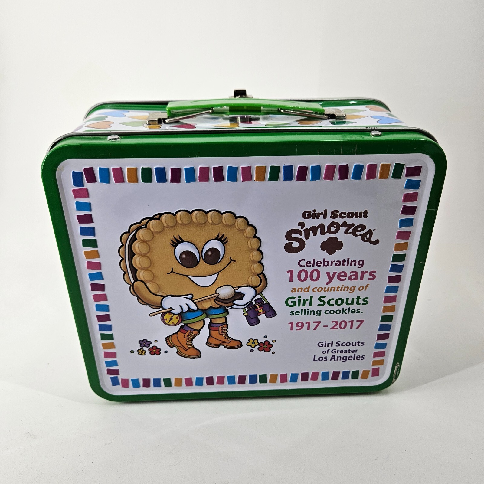 Girl Scout S'Mores Celebrating 100 Years 1917 - 2017 Lunch Box.
