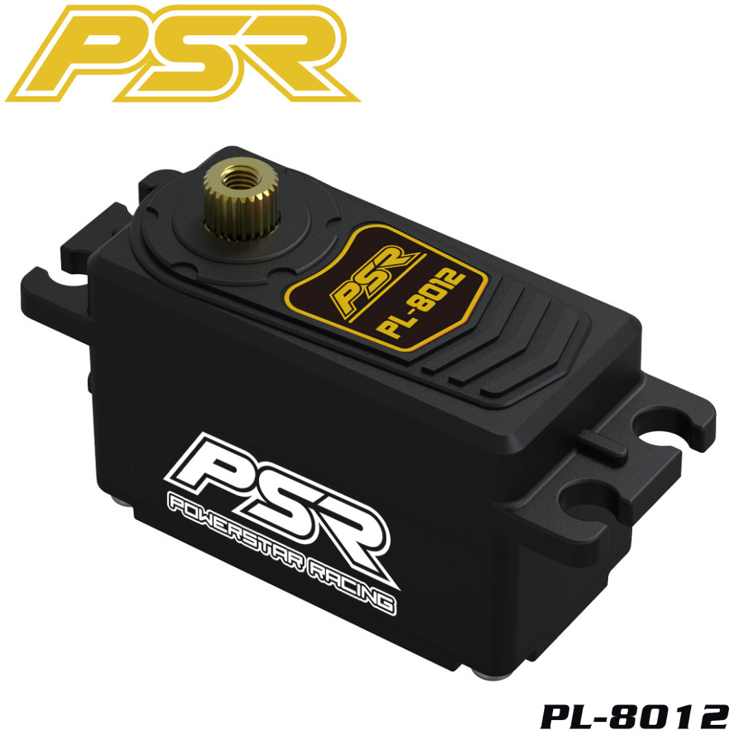 POWERSTAR PL-8012HV DC HV Low Pro Digital Servo Steel Gear RC Car Steering 1/10