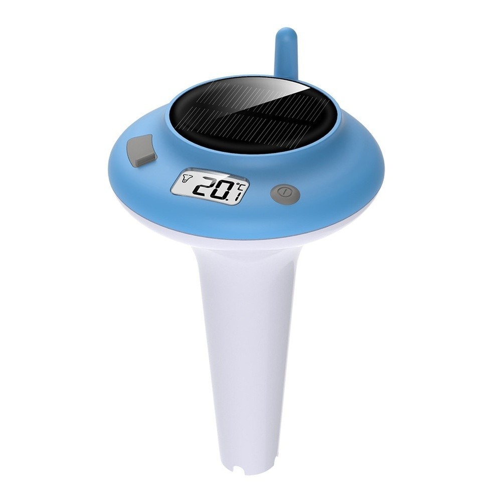 ZX782 Floating Solar Water Thermometer with Type C for port for Pool Bathtub