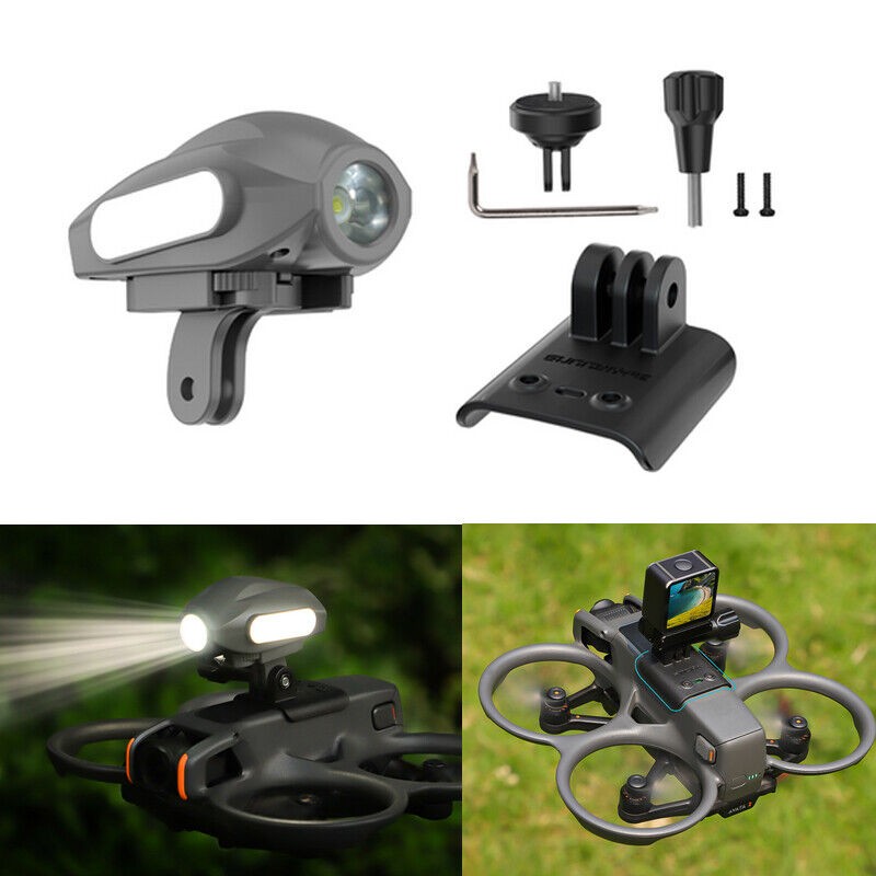 For Insta360 Camera & Searchlight 1/4 Mount Holder For DJI AVATA 2 Accessories