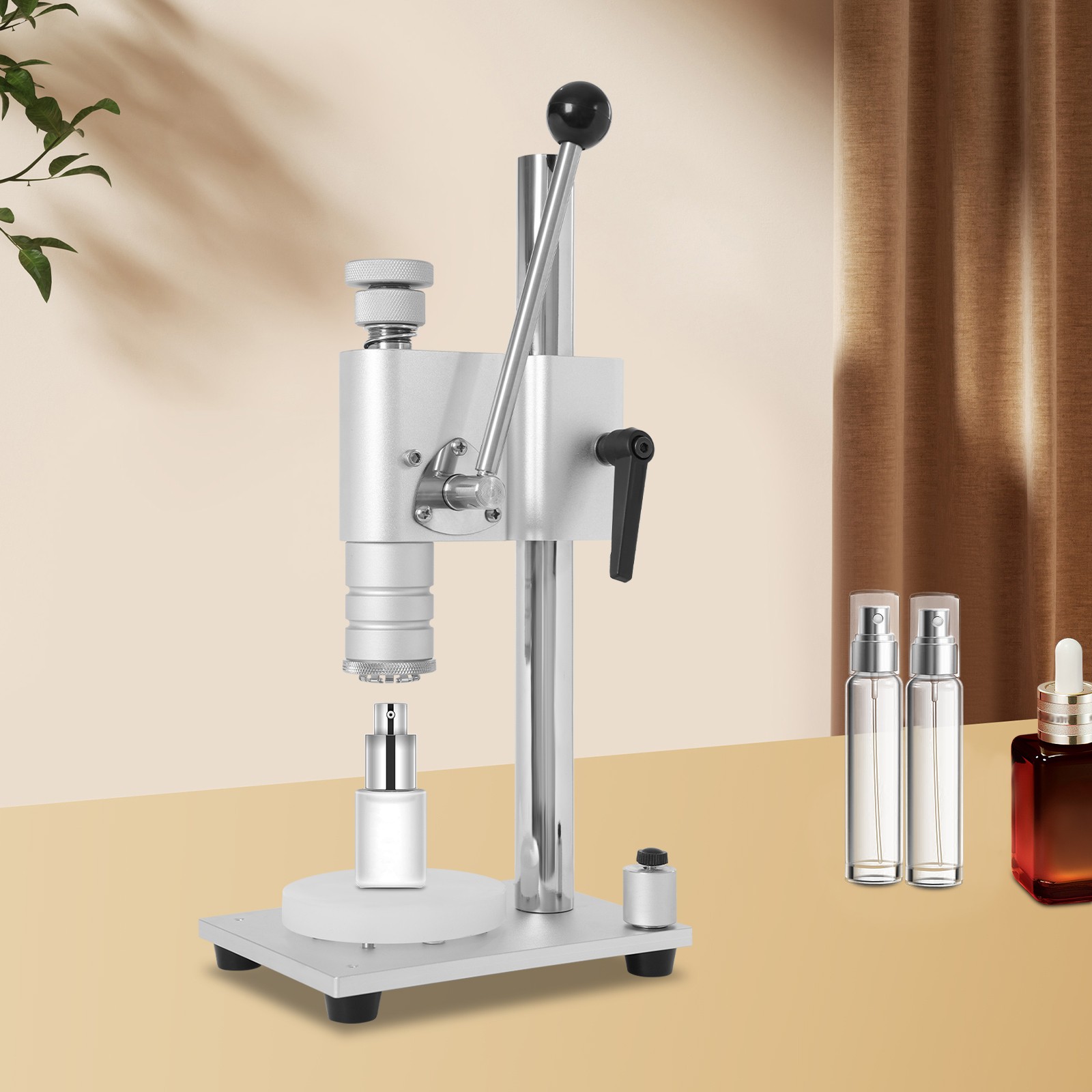 Manual Perfume Bottle Capper – Adjustable, Durable Capping Tool for Crafts