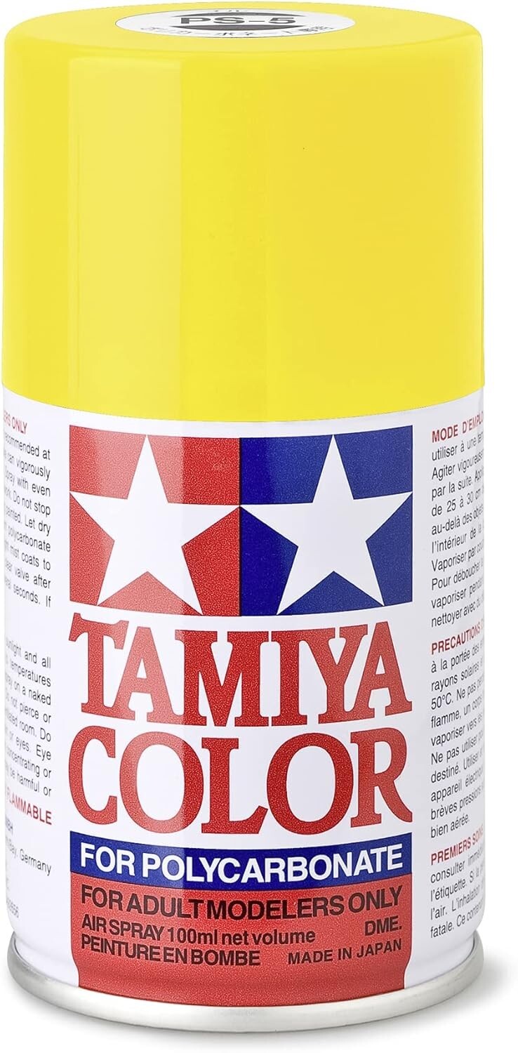 Tamiya #86006 PS-6  Yellow R/C Spray 100 ml Free Shipping