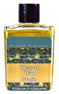 Pentacle Protection Anointing Oil 4 Dram | Shielding & Spiritual Defense