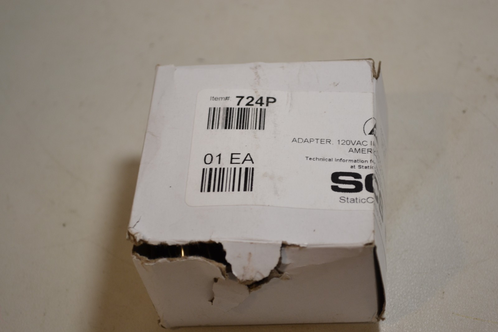 SCS Adapter 120VAC 724P