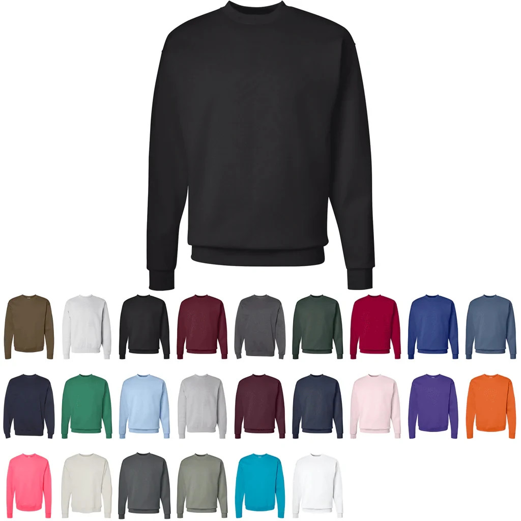 Hanes Sweatshirt Mens Heavyweight Cotton Fleece Crewneck