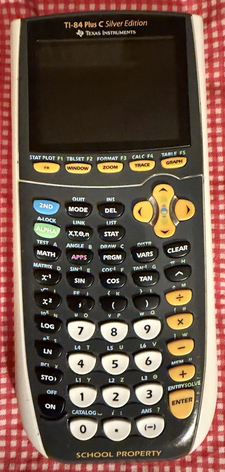 Texas Instruments TI-84+ Silver Edition Graphic Calculator