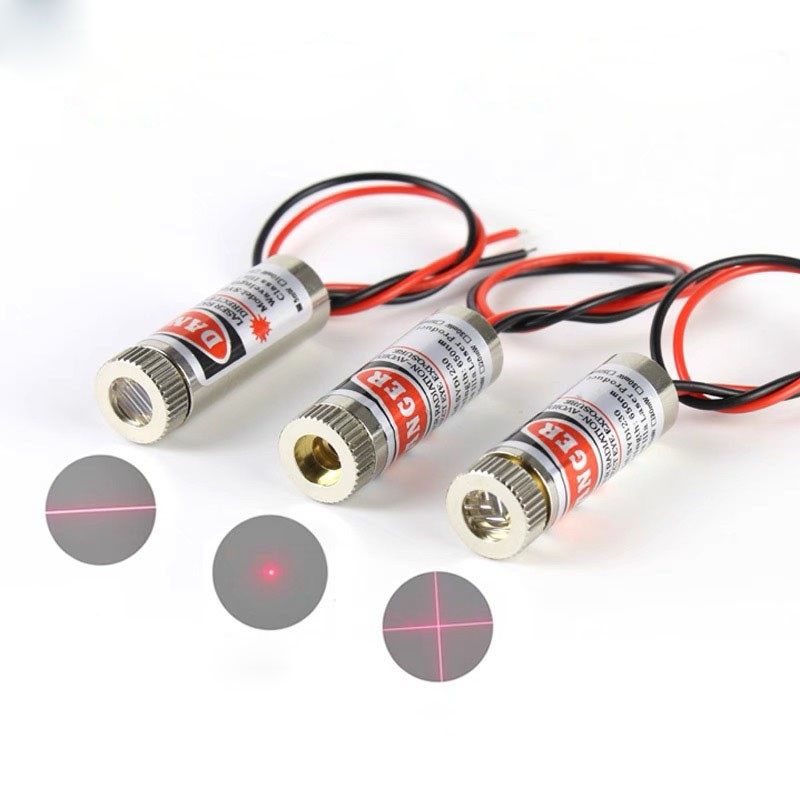 10PCS 650nm 5mW Red Laser Diode Module | Dot/Line/Cross Line Adjustable Focus