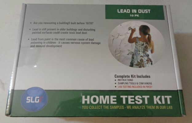 Lead Home Test Kit In Dust Wipes 10PK Schneider Labs SLGi NEW Sealed