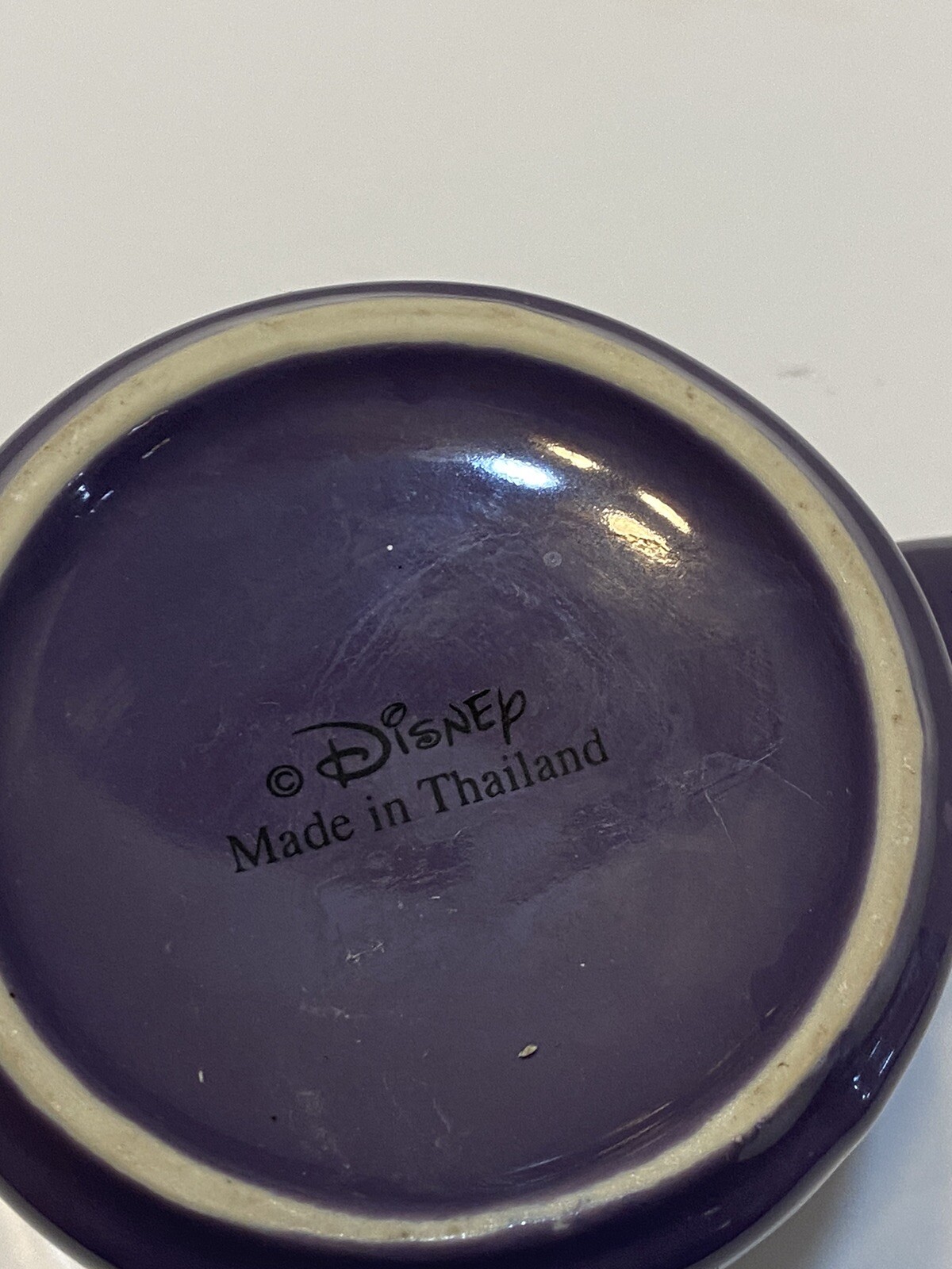 NEW Disney Store Purple Minnie Mouse Coffee Tea Mug Cup