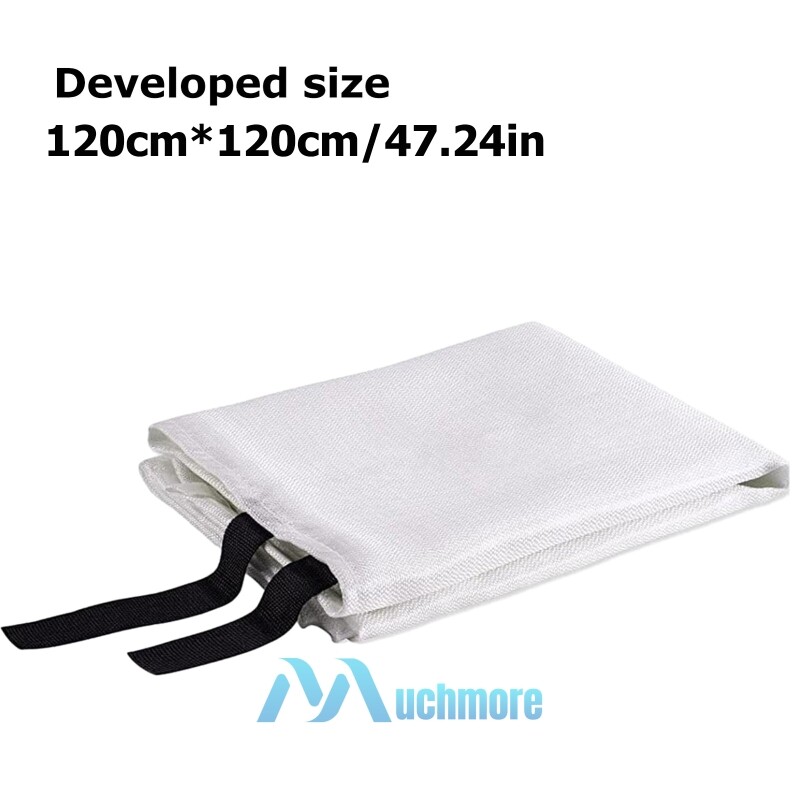 Large Prepared Emergency Fire Blanket Fireproof for Home Car Kitchen 47”x47” USA