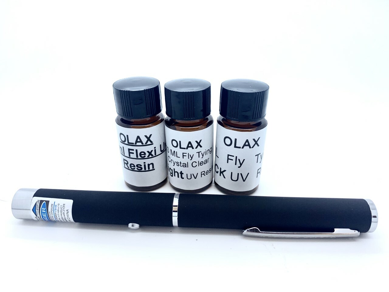 30ml Fly Tying UV Resin with 1MW UV, Thick & light & flexible, FLY FISHING