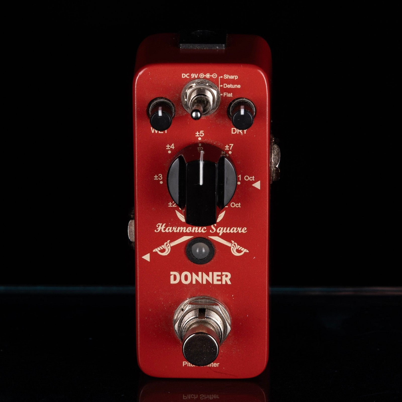 Used Donner Harmonic Square Pitch Shifter Pedal