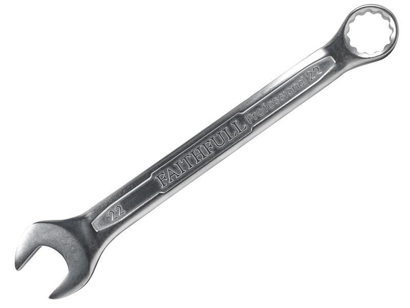 Faithfull - 22mm Satin Finished Mixed Wrench