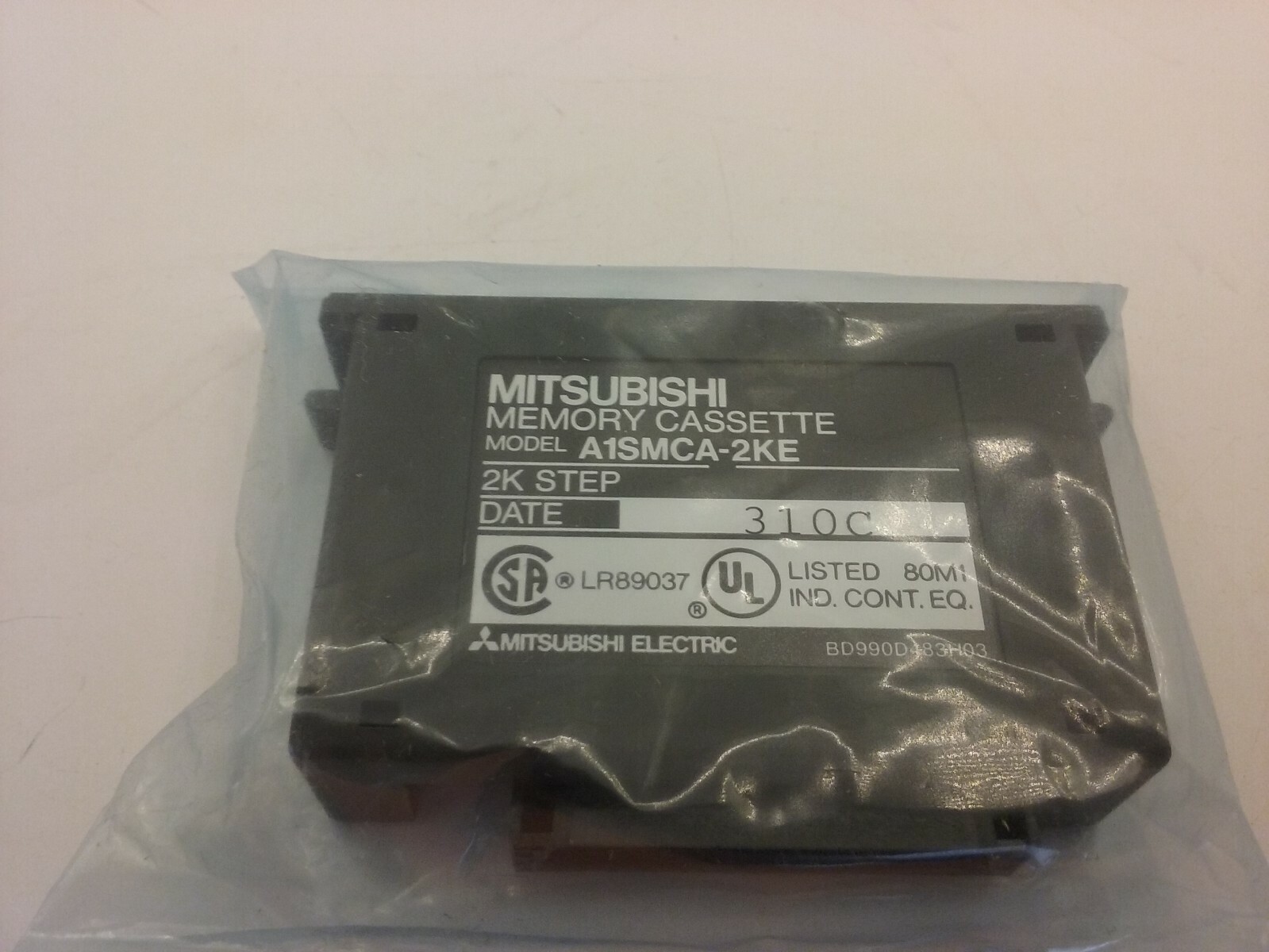 MITSUBISHI A1SMCA-2KE MEMORY CASSETTE MODULE 2K STEP NIB