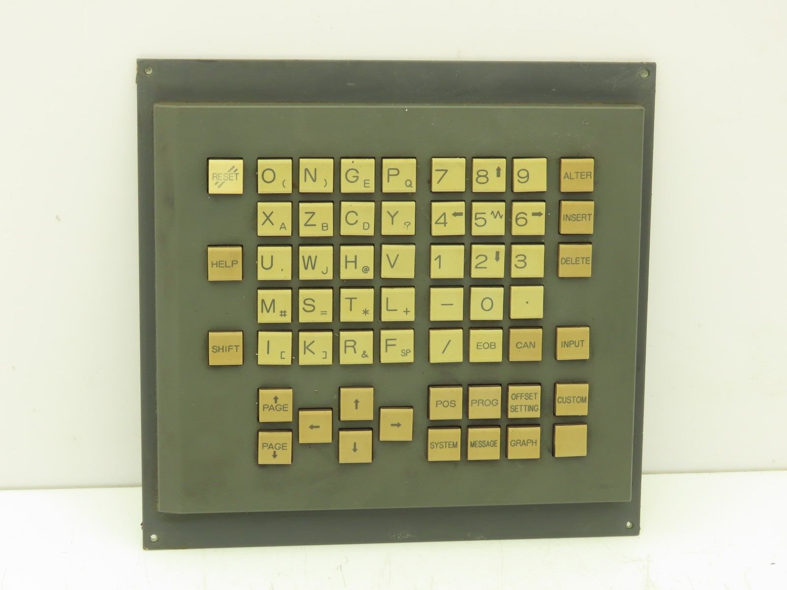 Fanuc A02B-0281-C125/TBRA02B-0319-C125#T HMI Operator Control Panel MDI Unit