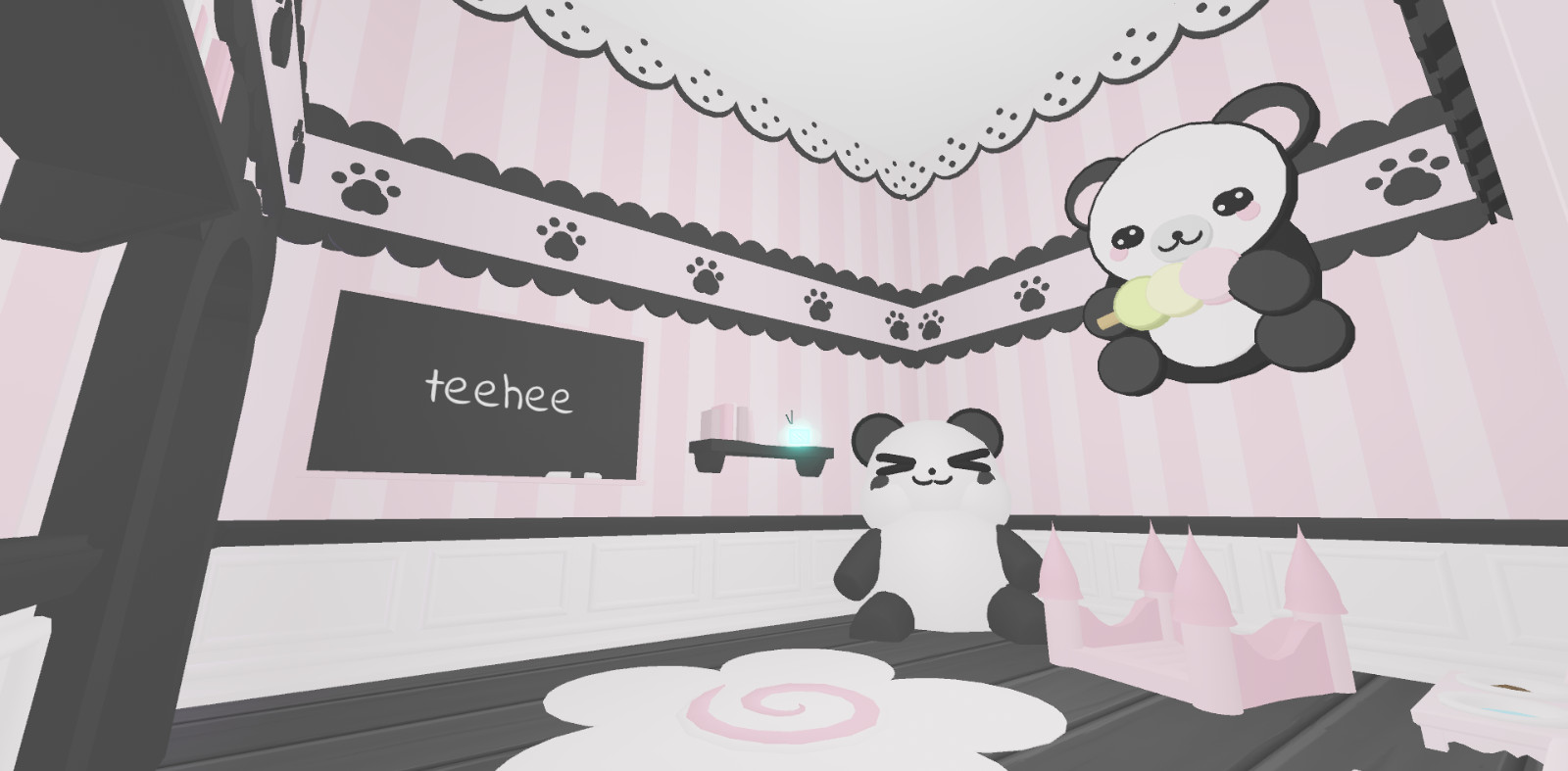 Queen👑 Panda Bear🐼 Preppy💖 Coquette💞 House Home🏠Adopt from me