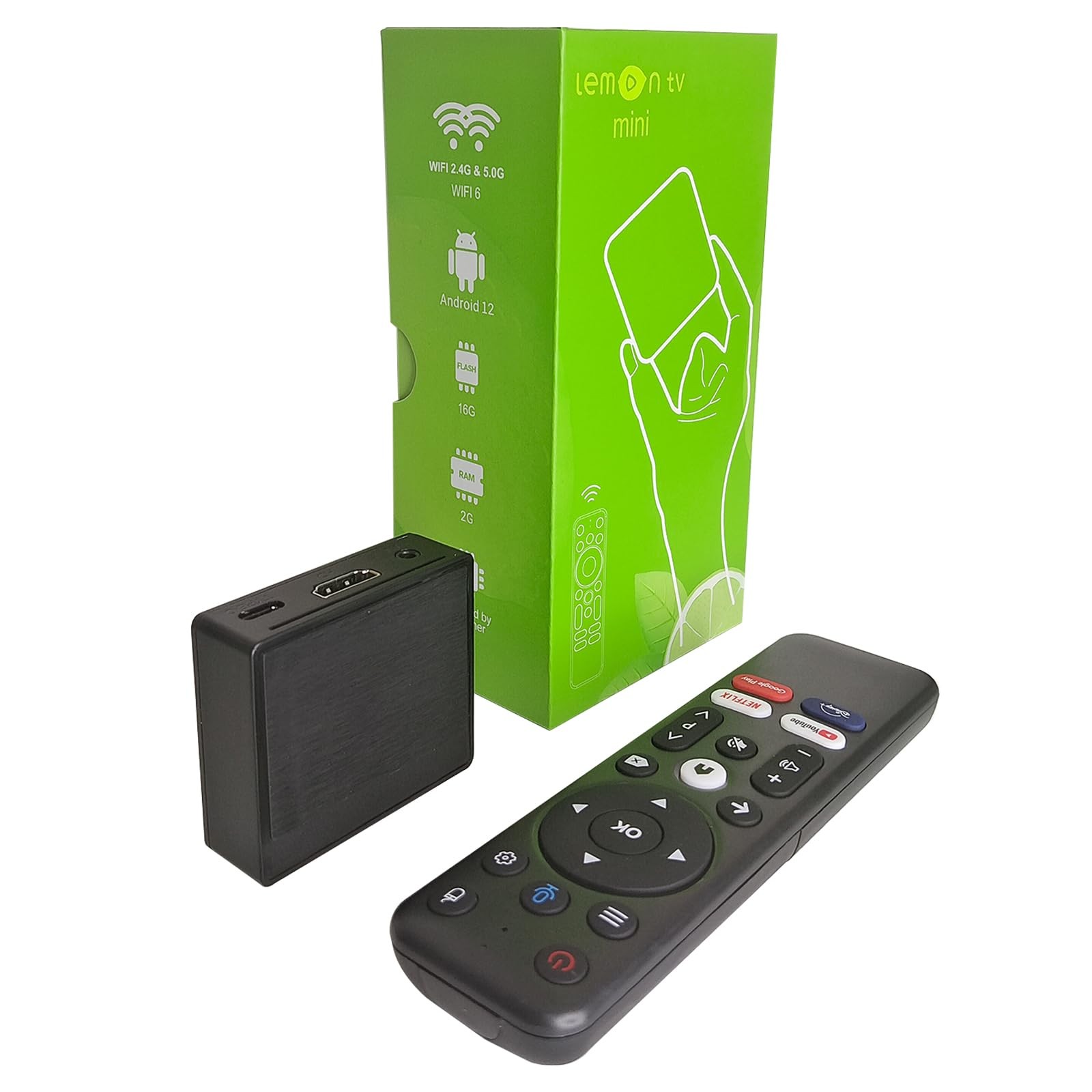 Android TV Box 2026 H618 4K Ultra HD Streaming Device for TV