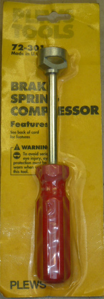 NOS! PLEWS BRAKE SPRING COMPRESSOR, No. 72-301