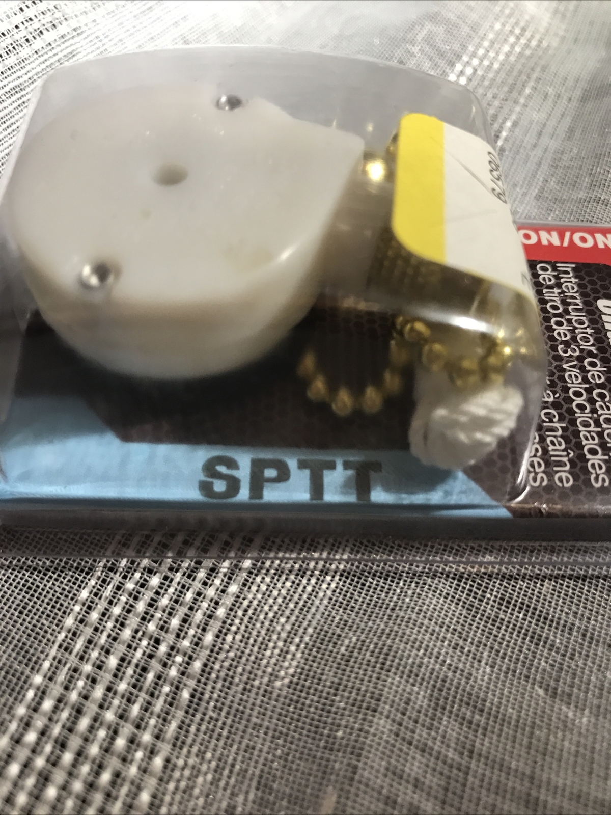 GB GARDNER BENDER 3 speed pull chain switch White. SPTT, GSW-34 pull chain. NEW