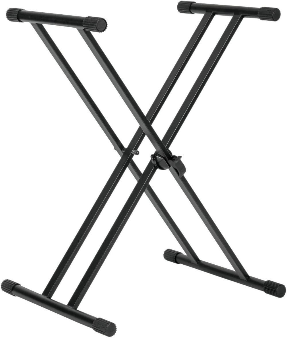 Gator Frameworks Double Brace X-Style Keyboard Stand with Adjustable Height