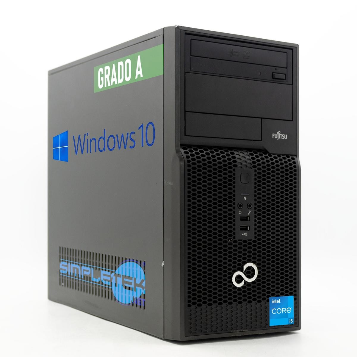 Fujitsu Esprimo P400 Core I5 Windows 10 Pro 16Gb 960Gb 1Gb GPU GT710 DVI VGA